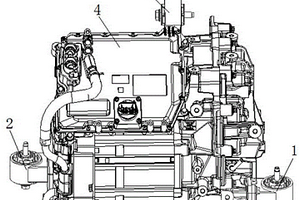 新能源汽車電機(jī)懸置安裝結(jié)構(gòu)
