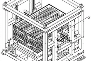 新能源電池料盤堆疊裝置