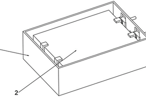 汽車新能源電池固定盒