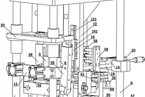 用于新能源汽車電機線圈下線機的成型裝置