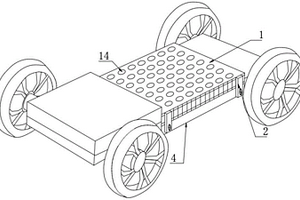 新能源汽車蜂窩底盤結構
