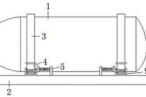 新能源汽車用LNG車載氣瓶固定結(jié)構