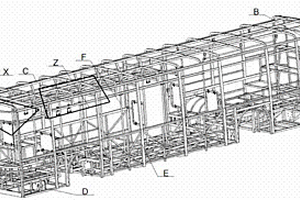 新能源公交客車全承載式車身結構