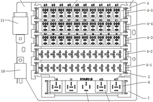 新能源電動(dòng)車駕駛室低壓配電板模組