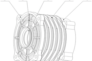 新能源汽車用的新型結構的電機外殼
