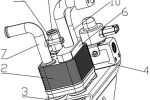 新能源汽車熱管理系統(tǒng)使用的板式換熱器總成結(jié)構(gòu)