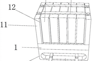 用于新能源汽車的電池組托架下支撐件