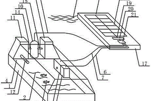 水面漂浮光伏電站向黃魚(yú)苗培養(yǎng)溫床供應(yīng)氧氣的培育裝置