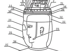 安裝納米防霧薄膜觀察窗和微型空氣凈化器的防霧霾頭罩