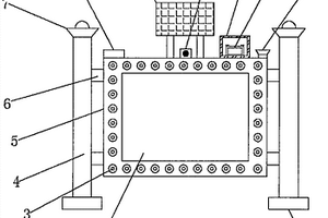 建筑工程施工用監(jiān)測式圍擋