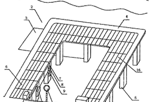 沿海灘涂上方建高架橋式太陽(yáng)能電站的獨(dú)立發(fā)電裝置