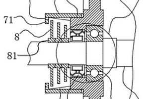 電動(dòng)三輪車輪轂電機(jī)潤滑性浮動(dòng)油封結(jié)構(gòu)