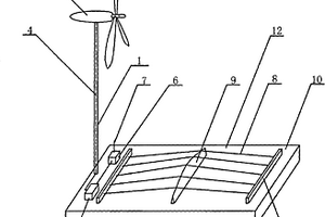 帶風(fēng)力發(fā)電系統(tǒng)向音樂傳感器供電的弦琴