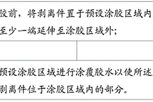 具有脫膠功能的涂膠方法