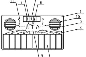 將太陽能光伏發(fā)電作為供電源的兒童玩具電子琴