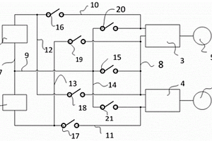 雙電機(jī)動(dòng)力電源構(gòu)架、控制系統(tǒng)和控制器