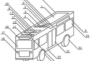 染料敏化太陽能電池應(yīng)用在公交車身廣告上的照明裝置