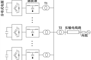 計(jì)及輸電線路分布電容的并網(wǎng)換流器諧振抑制方法