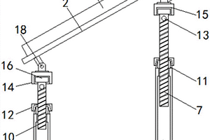 方便調(diào)節(jié)的太陽(yáng)能電池板安裝支架