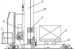 用于鋰電池原材料存取的無天軌堆垛機