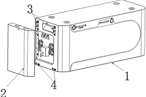 家庭儲(chǔ)能電池模組PACK維護(hù)蓋板固定結(jié)構(gòu)
