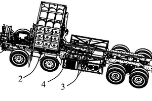 模塊化氫燃料電池自卸車底盤布置結(jié)構(gòu)及車輛