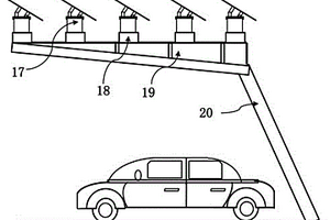 太陽(yáng)能充電的停車(chē)棚