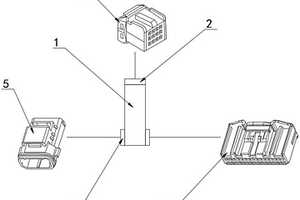 集消防滅火與電池內(nèi)網(wǎng)于一體的通訊線束裝置