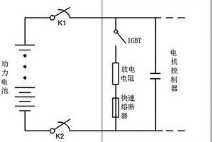 電機(jī)控制器主動放電回路保護(hù)電路