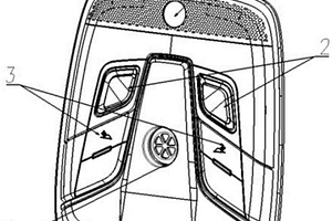 新型氫能汽車室內(nèi)危險警告燈控制裝置