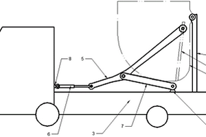 新型清掃車?yán)浞D(zhuǎn)裝置