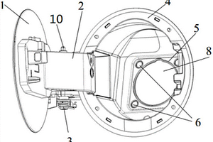 汽車加油口蓋結(jié)構(gòu)
