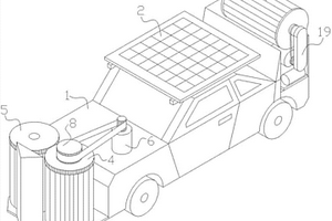 風(fēng)光油電兩用混合動(dòng)力車(chē)及其停車(chē)裝置