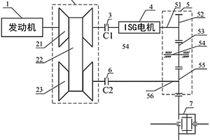 基于CVT的單電機插電式混合動力系統(tǒng)