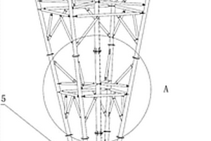 用于聚風(fēng)發(fā)電的多爪式多功能塔架系統(tǒng)
