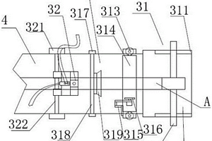 車用輪胎內(nèi)嵌式膠條全自動(dòng)成型機(jī)紙帶進(jìn)料涂膠機(jī)構(gòu)