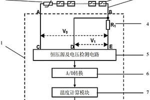 組合式鋰電池溫度檢測電路