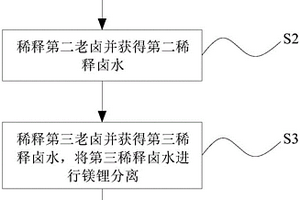 降低老鹵中鎂鋰比的裝置及方法