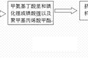 含有機(jī)鋰的聚合物固體電解質(zhì)薄膜的制造方法