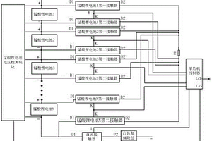 基于單片機控制的錳酸鋰電池大電流均衡方法