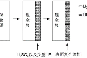 氣液混合處理鋰金屬表面的方法及鋰金屬電池