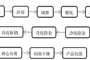 基于鋰聚合物與鋰輝石的元明粉制備方法