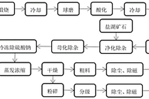 環(huán)保型用鋰輝石和鹽湖礦石混合生產(chǎn)單水氫氧化鋰的工藝