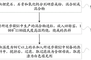 鋰瓷石的提鋰方法、含鋰母液和填充劑