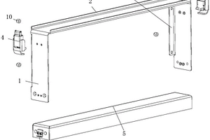 適用于電池模塊堆疊固定用的模塊化支架