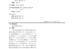 無機保溫隔熱材料