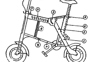 DB-1型多功能折疊電動自行車