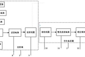 仿生魚的無(wú)線供電裝置系統(tǒng)