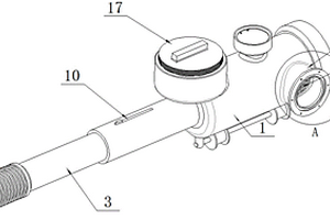 工業(yè)廢水排水管道用可檢測(cè)廢水指標(biāo)量的測(cè)試裝置