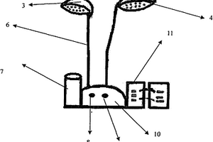 多功能充電雙頭臺(tái)燈